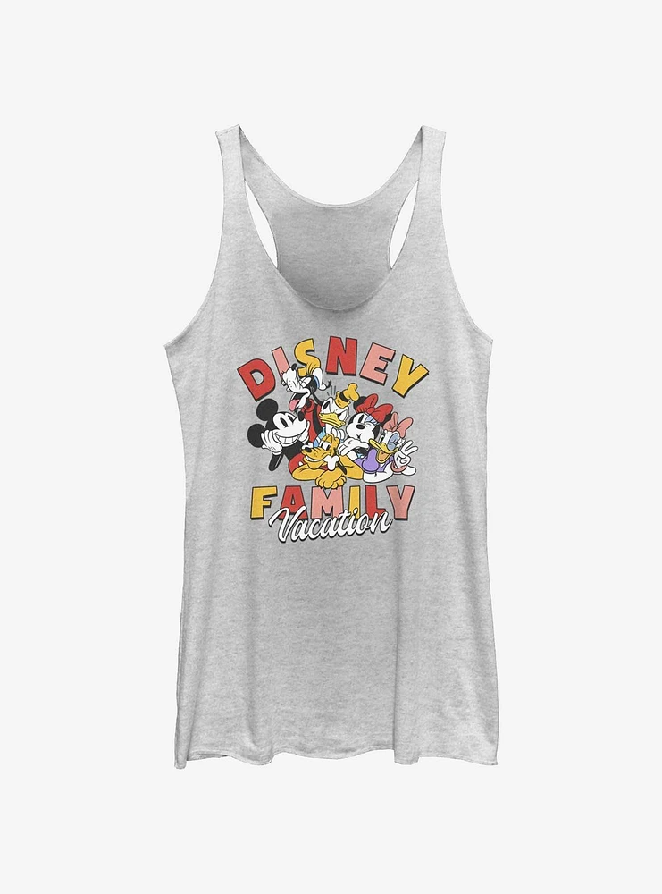 Disney Mickey Mouse Fam Vacay Womens Tank