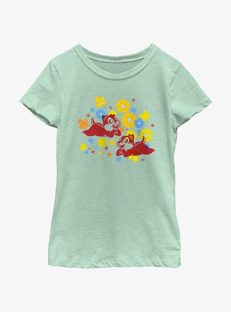 Disney Mickey Mouse Twice The Fun Youth Girls T-Shirt