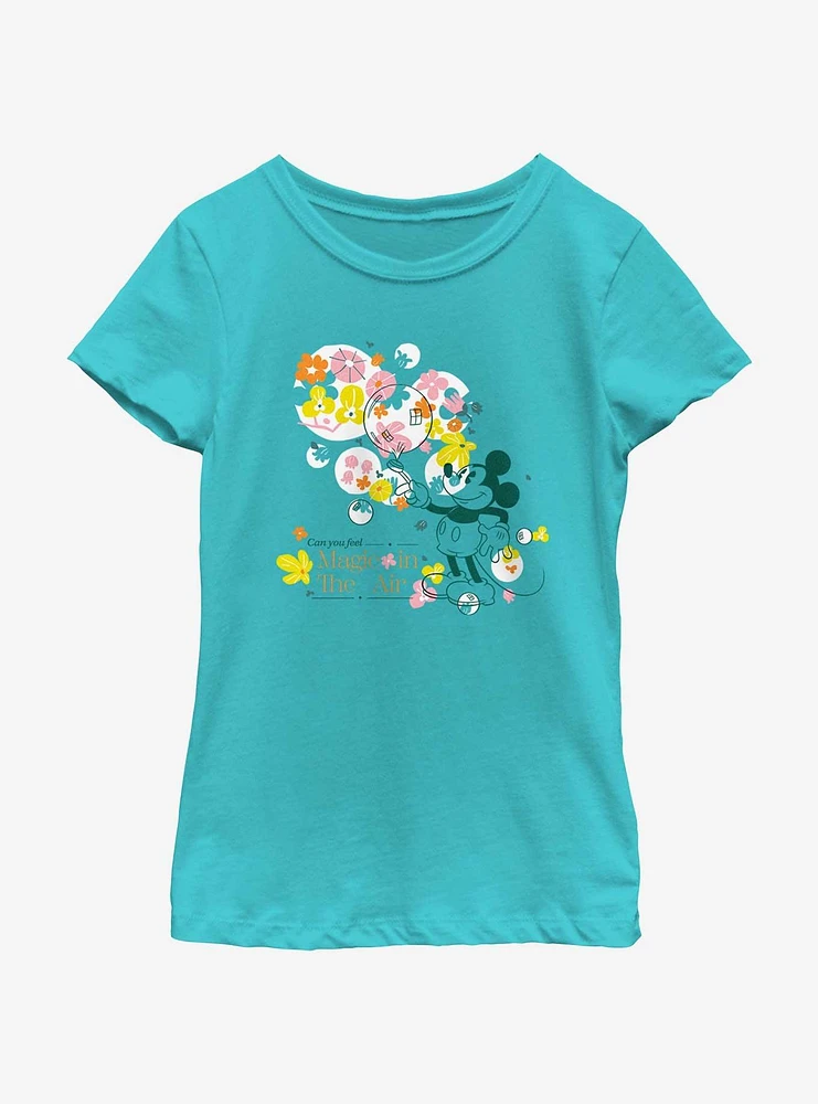 Disney Mickey Mouse Magic The Air Youth Girls T-Shirt