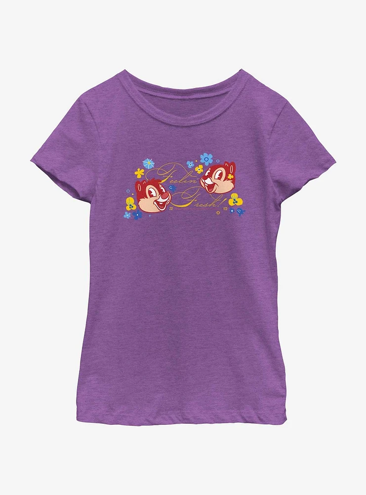 Disney Mickey Mouse Feelin Fresh Youth Girls T-Shirt