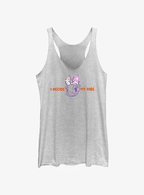 Disney Mickey Mouse I Decide My Vibe Daisy Womens Tank