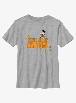 Disney Mickey Mouse Will All Be Awesome Youth T-Shirt