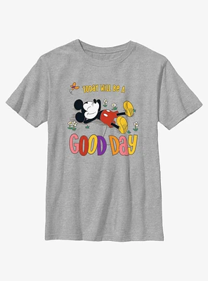 Disney Mickey Mouse Will Be A Good Day Youth T-Shirt