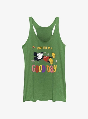 Disney Mickey Mouse Will Be A Good Day Womens Tank