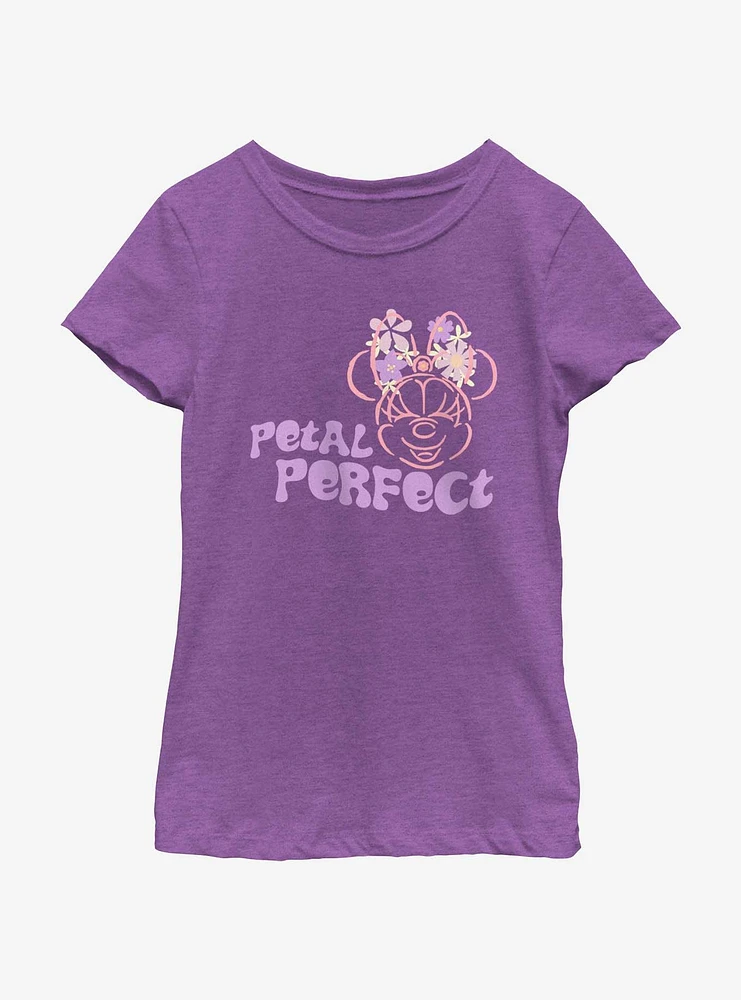 Disney Minnie Mouse Petal Perfect Youth Girls T-Shirt