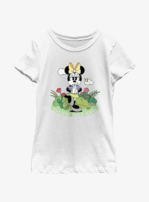 Disney Minnie Mouse Deep Breath Youth Girls T-Shirt