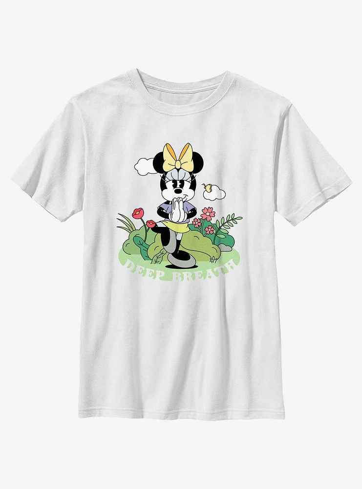 Disney Minnie Mouse Deep Breath Youth T-Shirt