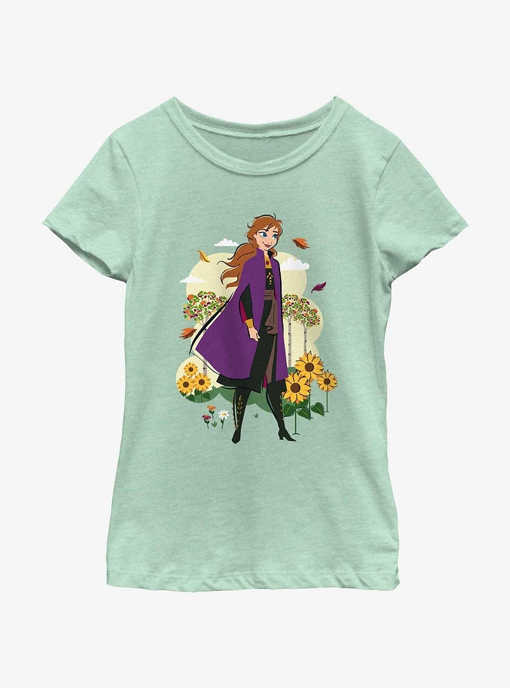 Disney Frozen Spring Anna Youth Girls T-Shirt