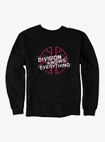 Doctor Who Division Knows Everything Sweatshirt