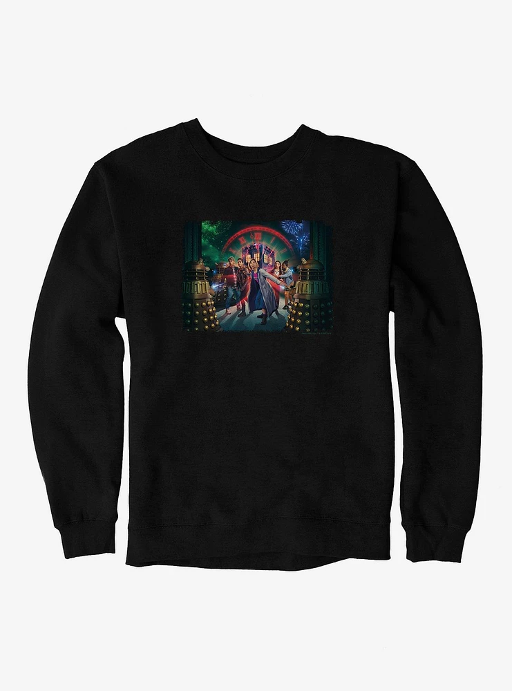 Doctor Who The Thirteenth Festive Hero Sweatshirt