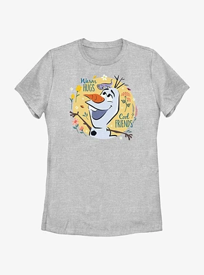 Disney Frozen 2 Warm Hugs Cool Friends Womens T-Shirt