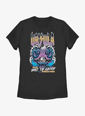 Disney Villains Ursula Metal Womens T-Shirt