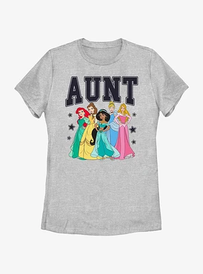 Disney Princesses Aunt Collegiate Family Set Womens T-Shirt