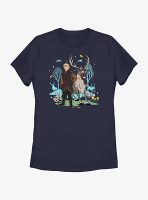 Disney Frozen 2 Kristoff And Sven Womens T-Shirt