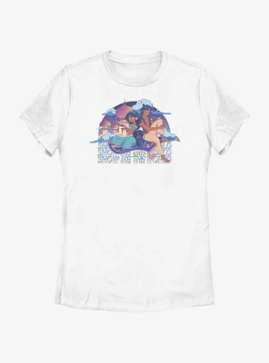 Disney Aladdin Show Me The World Womens T-Shirt