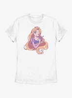 Disney Tangled Cute Rapunzel Manga Version Womens T-Shirt