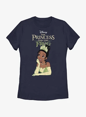 Disney the Princess and Frog Tiana With Logo Womens T-Shirt