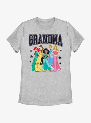 Disney Princesses Grandma Collegiate Family Set Womens T-Shirt