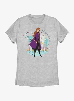 Disney Frozen 2 Falling Into Summer Womens T-Shirt