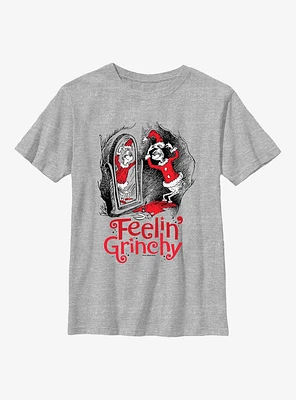 Dr Seuss Feelin Grinchy Youth T-Shirt