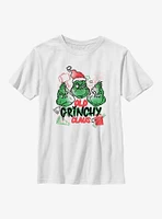 Dr Seuss Grinchy Claus Youth T-Shirt