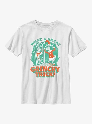 Dr Seuss Grinchy Trick Youth T-Shirt