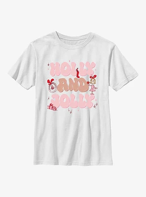 Dr Seuss Holly And Jolly CindyYouth T-Shirt