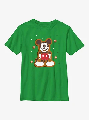 Mickey Mouse Gingerbread Youth T-Shirt