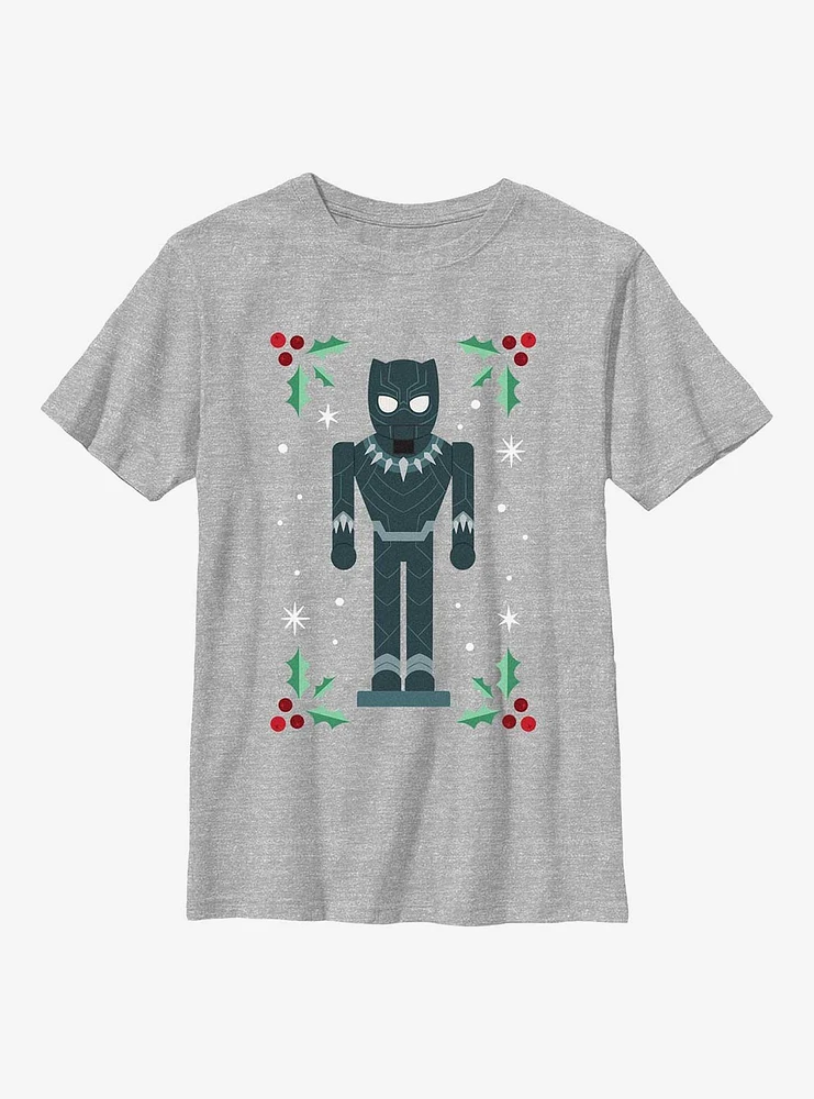 Marvel Black Panther Mistletoe Youth T-Shirt