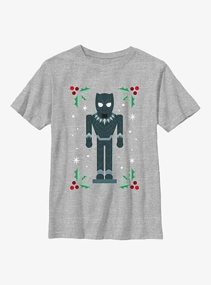 Marvel Black Panther Mistletoe Youth T-Shirt