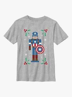 Marvel Captain America Mistletoe Youth T-Shirt