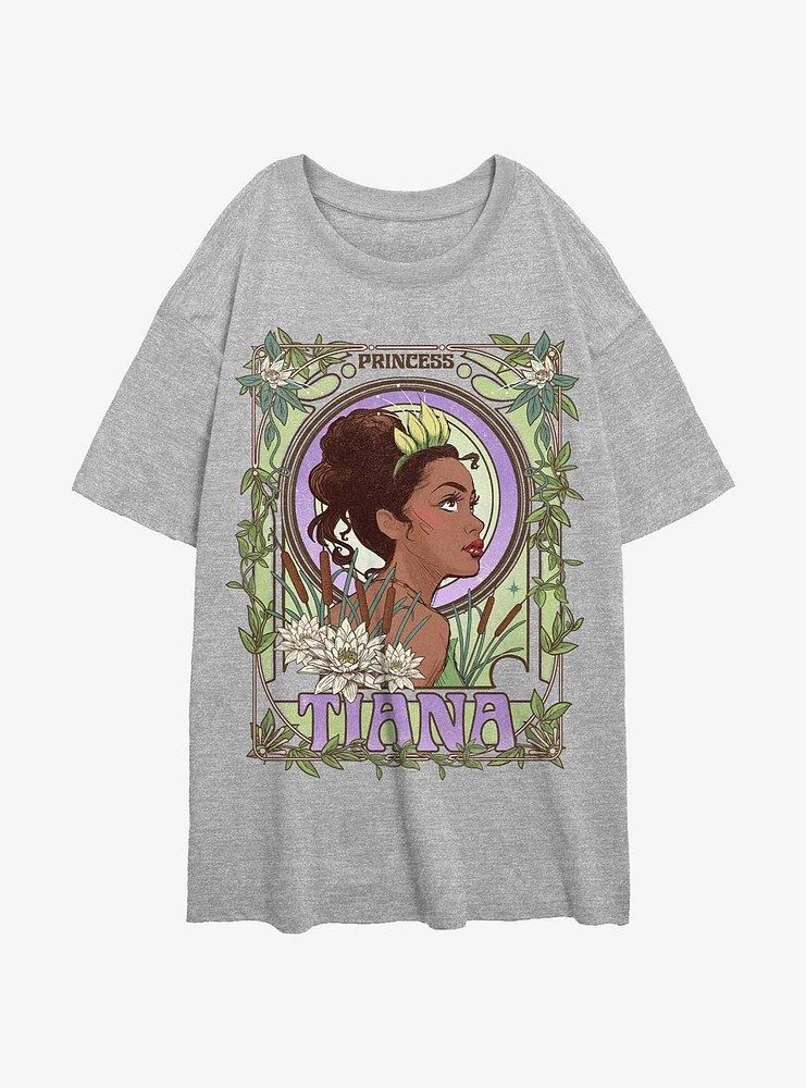 Disney the Princess and Frog Tiana Nouveau Womens Oversized T-Shirt