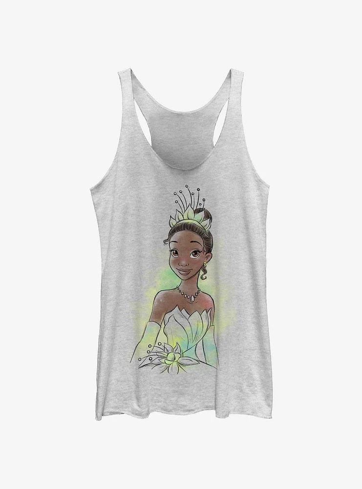 Disney the Princess and Frog Tiana Sketch Womens Tank