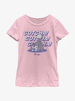 Disney Villains Gotcha Lucifer Cat Youth Girls T-Shirt