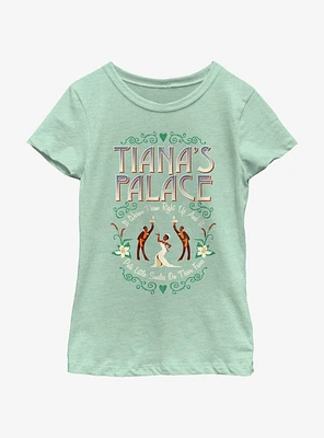 Disney the Princess and Frog Tianas Palace Youth Girls T-Shirt