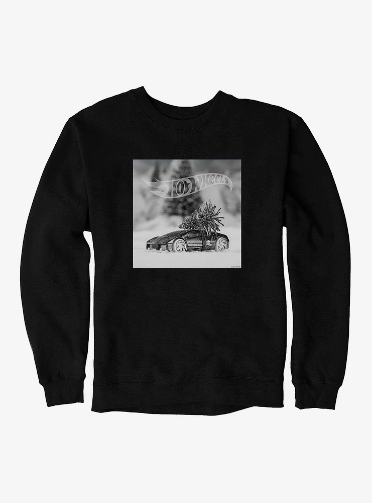 Hot Wheels Christmas Tree Sweatshirt