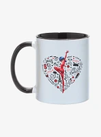 Miraculous: Tales Of Ladybug & Cat Noir Ladybug Spots On! Heart 11oz Mug