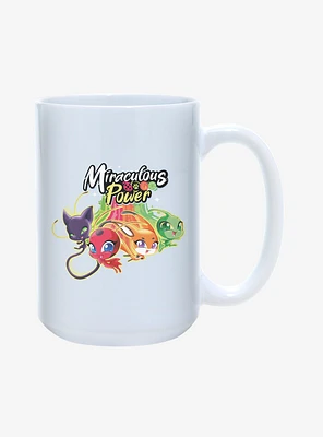 Miraculous: Tales Of Ladybug & Cat Noir Miraculous Power Kwamis 15oz Mug