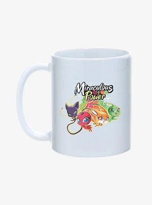 Miraculous: Tales Of Ladybug & Cat Noir Miraculous Power Kwamis 11oz Mug