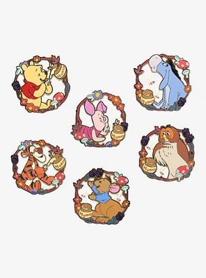 Disney Winnie the Pooh Character Wreaths Blind Box Enamel Pin - BoxLunch Exclusive