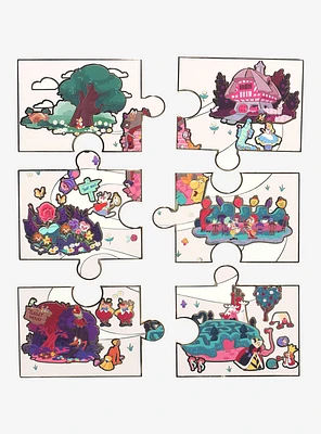 Disney Alice in Wonderland Puzzle Map Blind Box Enamel Pin - BoxLunch Exclusive