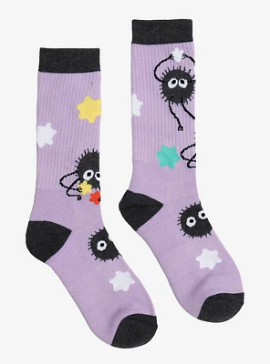 Studio Ghibli® Spirited Away Soot Sprites Allover Print Crew Socks — BoxLunch Exclusive