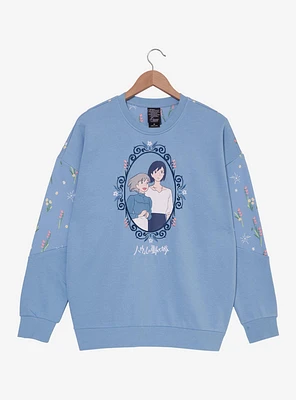 Our Universe Studio Ghibli® Howl's Moving Castle Sophie & Howl Portrait Crewneck — BoxLunch Exclusive