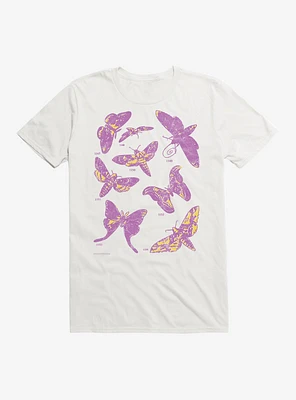 Moth And Butterfly Species T-Shirt