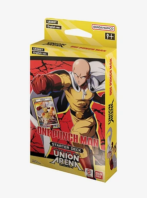 One Punch Man Union Arena Trading Card Game Starter Deck