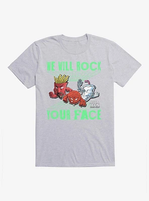 Aqua Teen Hunger Force We Will Rock Your Face T-Shirt