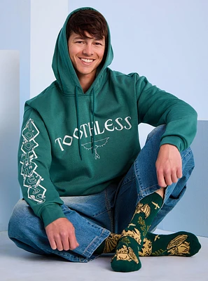 DreamWorks How to Train Your Dragon Toothless Tonal Portrait Hoodie - BoxLunch Exclusive