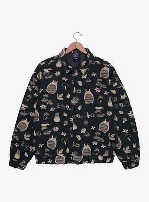 Studio Ghibli® My Neighbor Totoro Tonal Characters Allover Print Jacket - BoxLunch Exclusive
