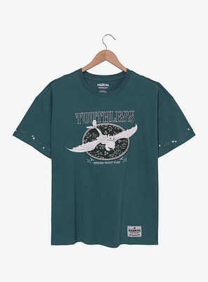 DreamWorks How to Train Your Dragon Toothless Embroidered Women's Plus T-Shirt — BoxLunch Exclusive