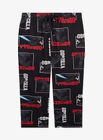 Godzilla Panel Portraits Allover Print Women's Plus Sleep Pants - BoxLunch Exclusive